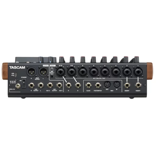 Tascam Model 12 Integrated Production Suite Mixer/Recorder/USB Interface - Image 7