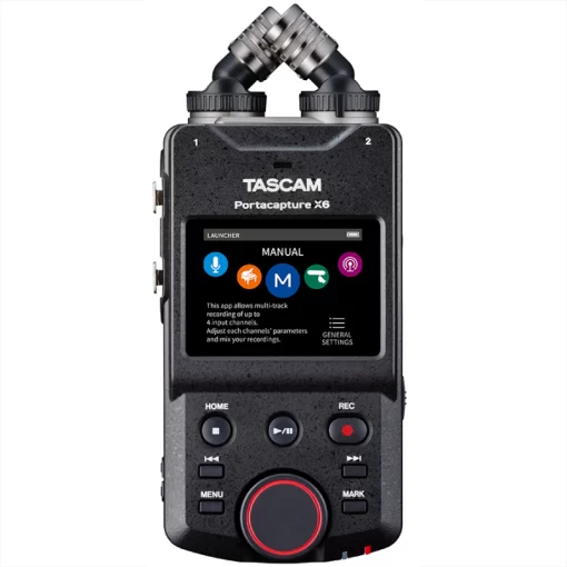 Tascam Portacapture X6 32-Bit 6-Channel Multitrack Field Recorder - Image 11