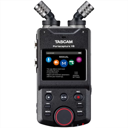 Tascam Portacapture X6 32-Bit 6-Channel Multitrack Field Recorder - Image 9