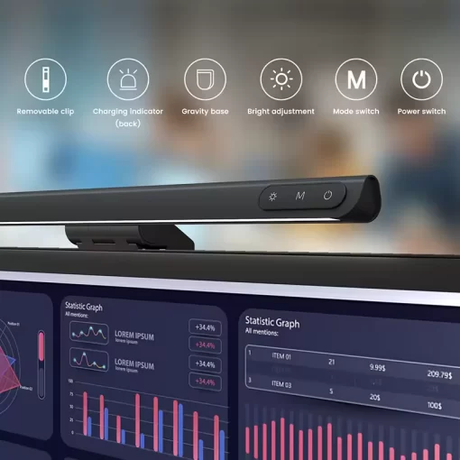 Yeelight Rechargeable Monitor Light Bar - Image 2