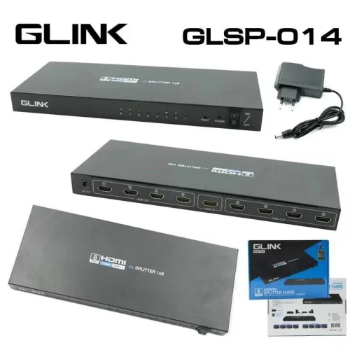 Glink GLSP-014 HDMI Splitter 1 Out 8 - Image 2