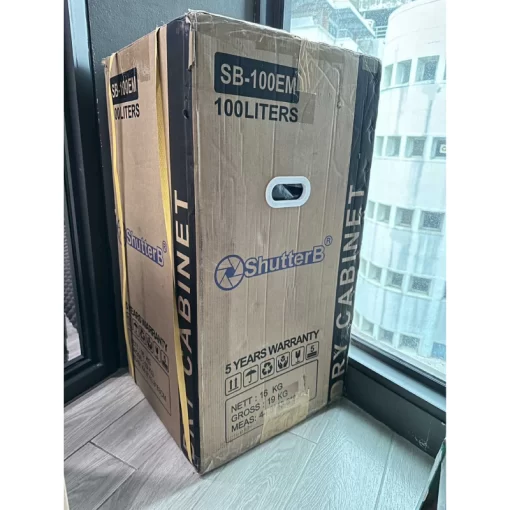 Shutter B SB-100EM (100 ลิตร) Dry Cabinet ตู้กันชื้น (สภาพกล่องชำรุด 99.99% หมดแล้วหมดเลย ) - Image 8