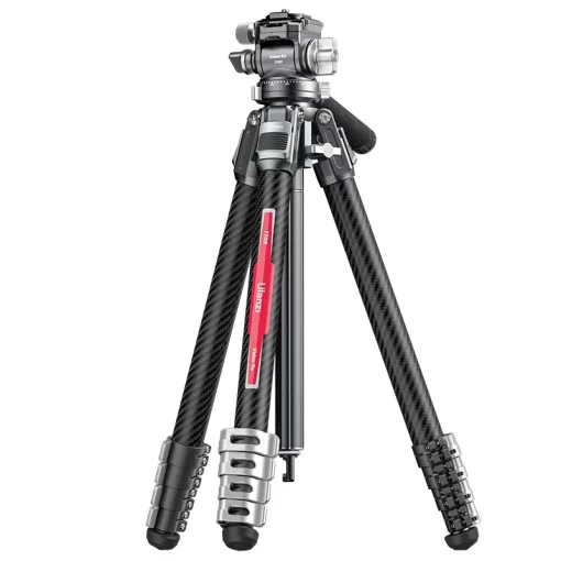 Ulanzi TT09 Video Go Carbon Fiber Travel Video Tripod - Image 2
