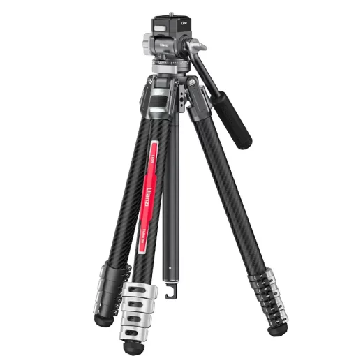 Ulanzi TT09 Video Go Carbon Fiber Travel Video Tripod - Image 4