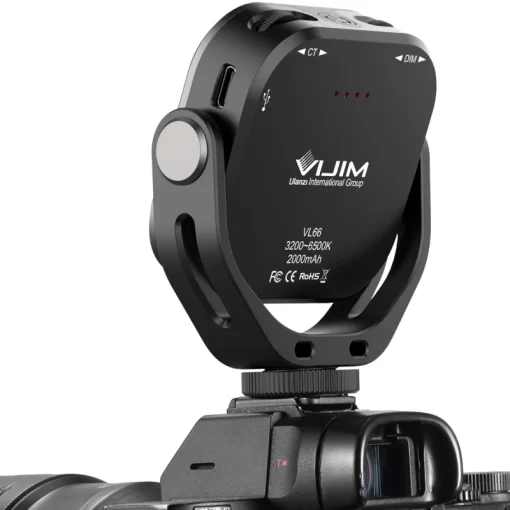 Ulanzi VL-66 360° Rotatable LED Video Light - Image 5