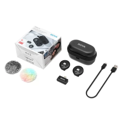 Boya BY-Omic Dual-channel Stylish Wireless Microphone - Image 9