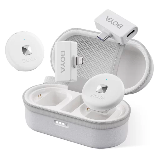 Boya BY-Omic Dual-channel Stylish Wireless Microphone - Image 3
