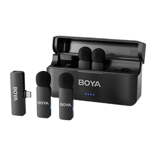 BOYA BY-V4 4-Channel Mini Wireless Microphone Series
