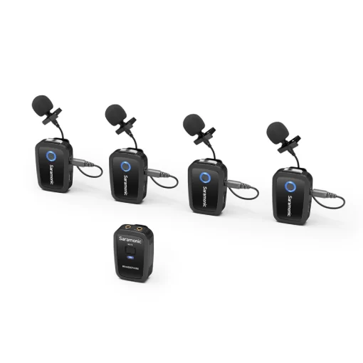 Saramonic Blink500 T4 Wireless Mic System with 4 Independent Channels (1RX+4TX )