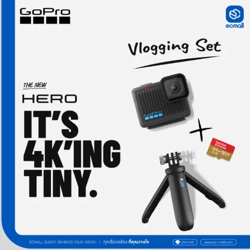 GoPro HERO 4K Vlogging Set Action Camera