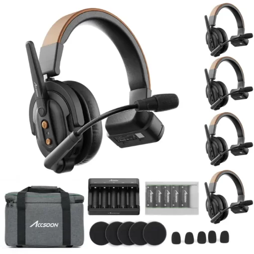 Accsoon CoMo SE 2.4GHz Full-duplex Wireless Intercom System - Image 9
