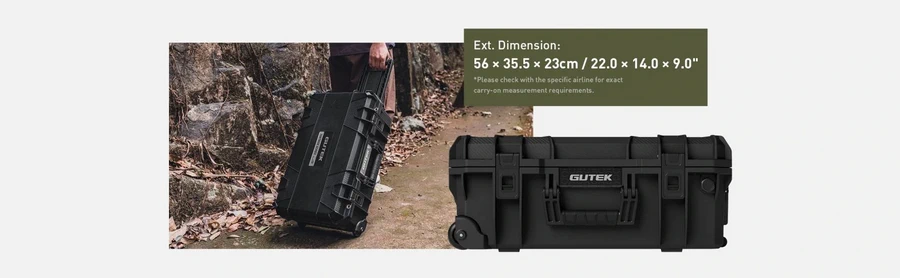 GUTEK T-300 Carry-On Protector Case-Des8