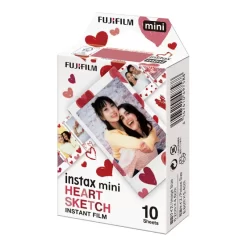 Fujifilm Instax Mini Heart Sketch Film-Detail1