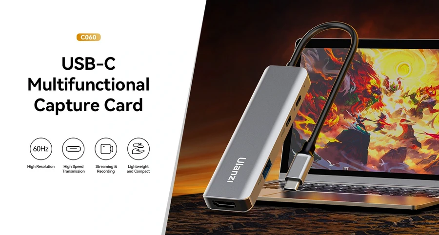Ulanzi C060 USB-C Multifunction Capture Card-Des1