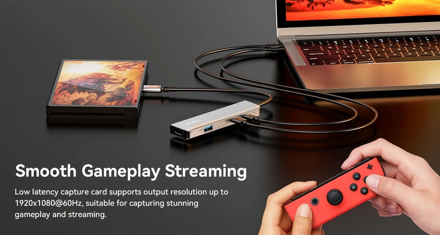 Ulanzi C060 USB-C Multifunction Capture Card-Des2
