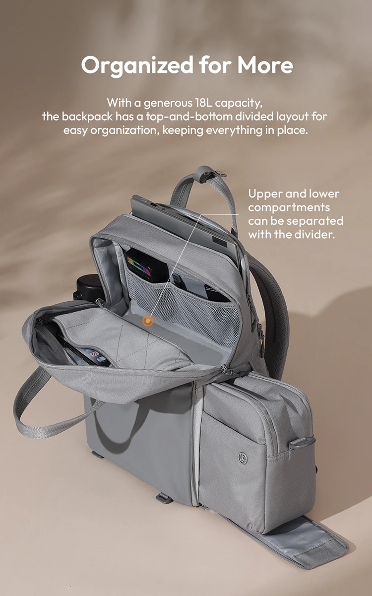 Ulanzi F08 Lightweight Travel Backpack-Des12