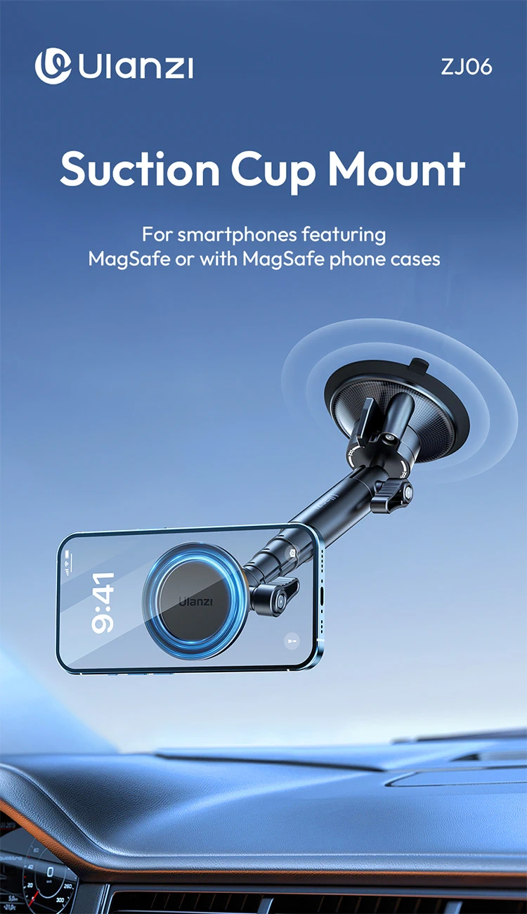 Ulanzi ZJ06 Suction Cup Mount-Des1
