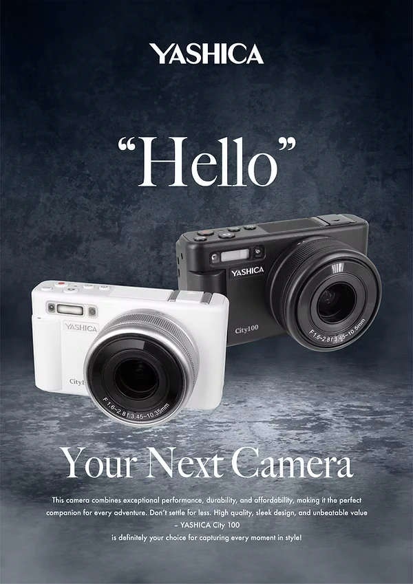 YASHICA City 100 Digital Camera-Des1