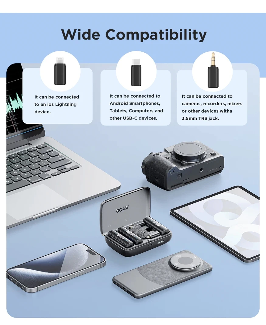 BoyaLink 2 Wireless Microphone System-Des9