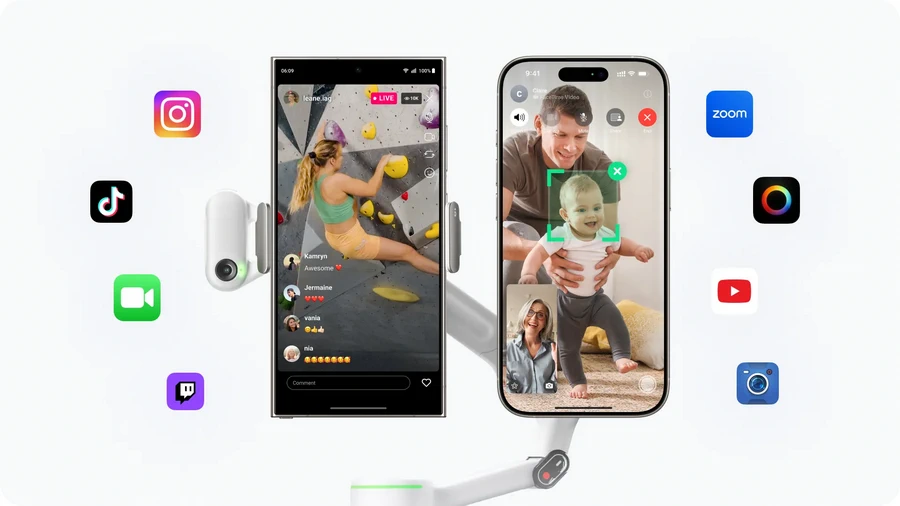 Insta360 Flow 2 Pro AI Tracker-Des1