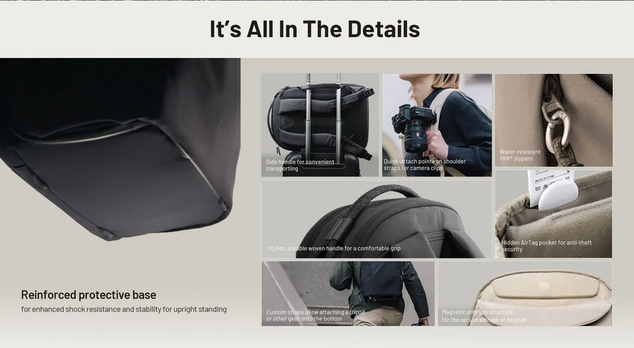 PGYTECH OneGo Backpack-Des9
