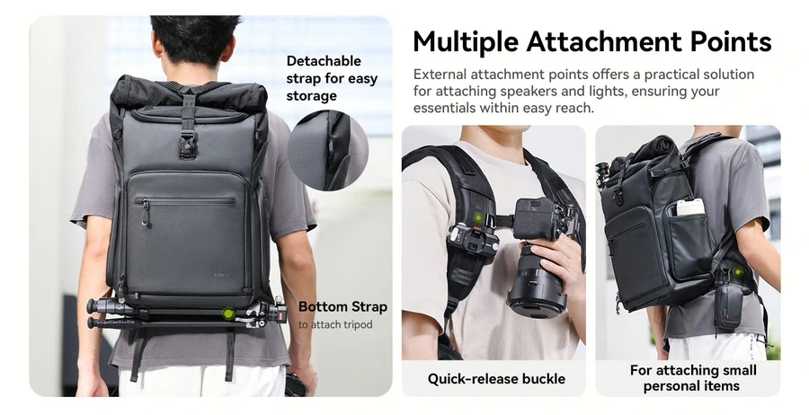 Ulanzi BT01 Business Travel Backpack-Des11