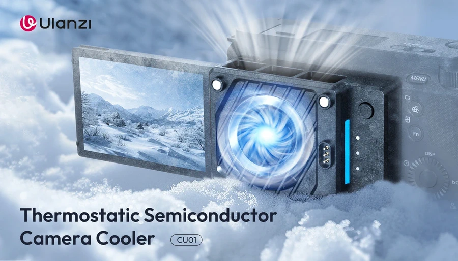 Ulanzi CU01 Thermostatic Semiconductor Camera Cooler Kit-Des1