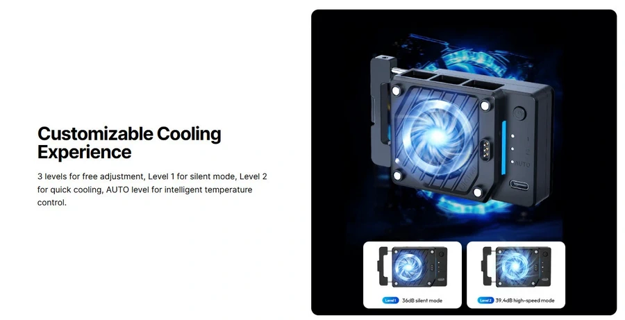 Ulanzi CU01 Thermostatic Semiconductor Camera Cooler Kit-Des8