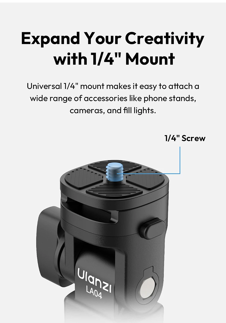 Ulanzi LA04 Light Stand Adapter-Des3