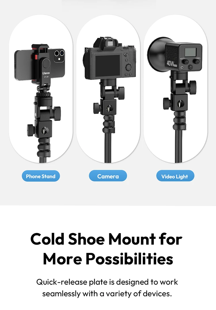 Ulanzi LA04 Light Stand Adapter-Des4