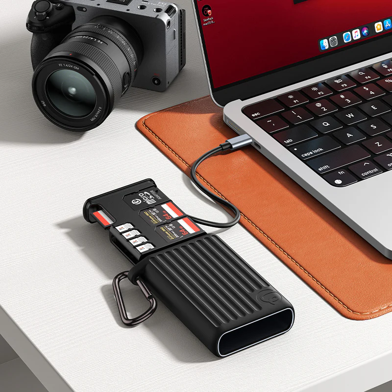 Ulanzi MCR-01,MCR-02 Multifunctional High-Speed Card Reader-Des2