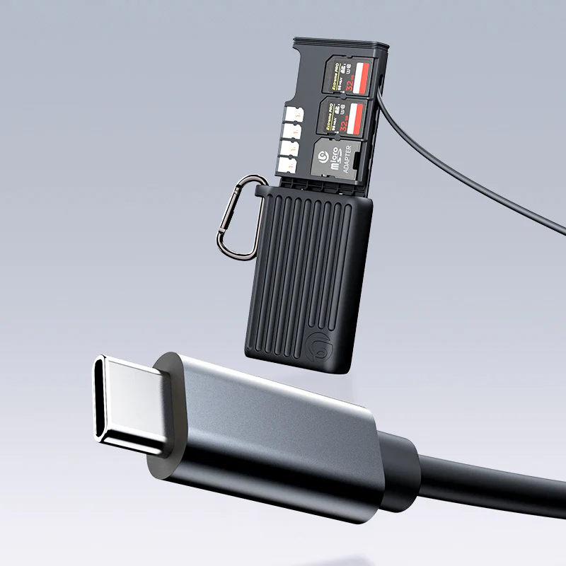 Ulanzi MCR-01,MCR-02 Multifunctional High-Speed Card Reader-Des9