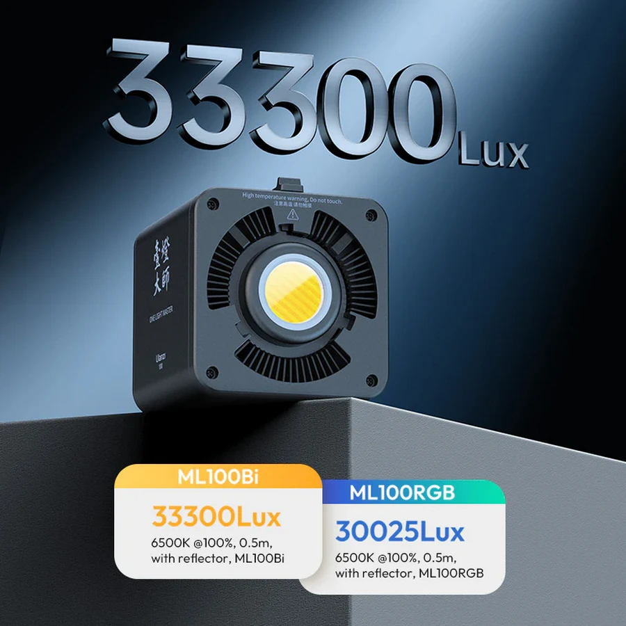 Ulanzi ML100Bi 100W LED Video Light-Des5