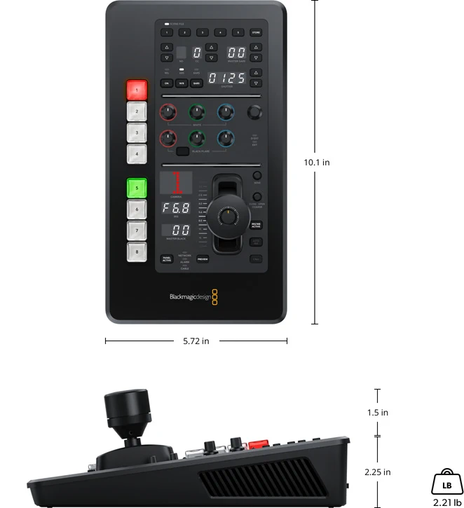 Blackmagic ATEM Micro Camera Panel-Des4