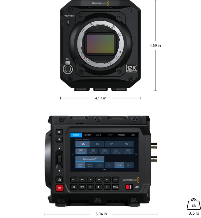 Blackmagic PYXIS 12K (Leica L)-Des4