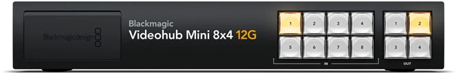 Blackmagic Videohub Mini 8x2 12G-Des1